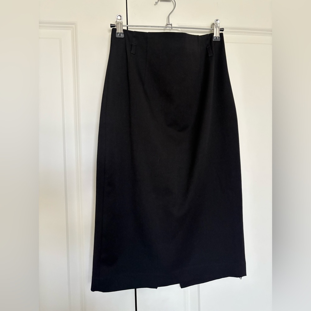 Express Elegant Black Pencil Skirt